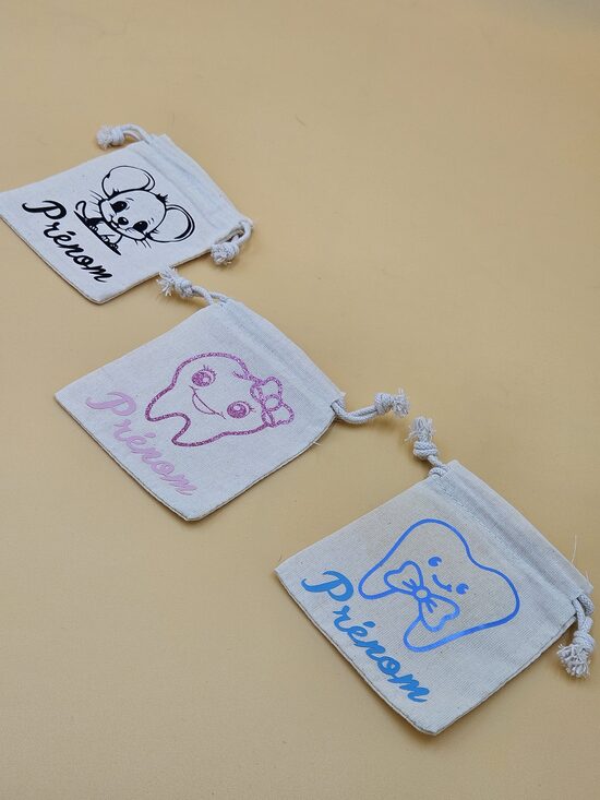 Sachets à dent petite souris 