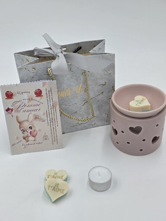 Mon coffret découverte fondants spécial saint valentin 