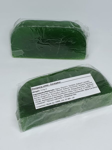 Shampoing solide eucalyptus