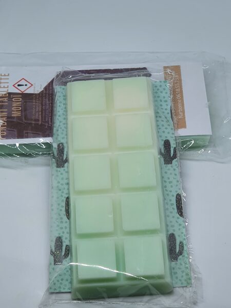 Fondant snap bars 10 carrés "Monoï "