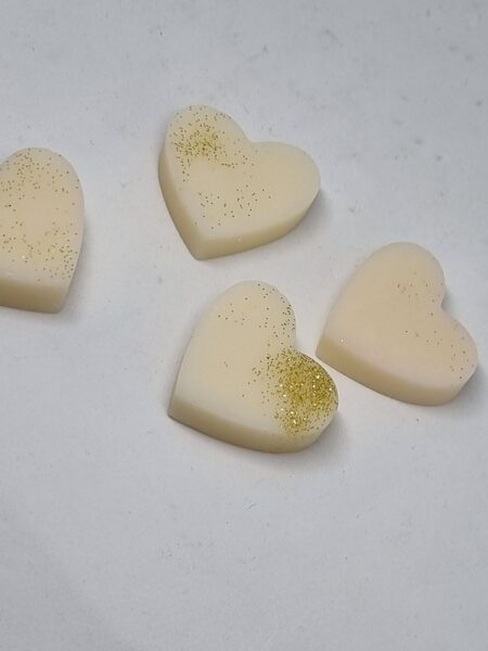 Fondant Cœur blanc Guimauve
