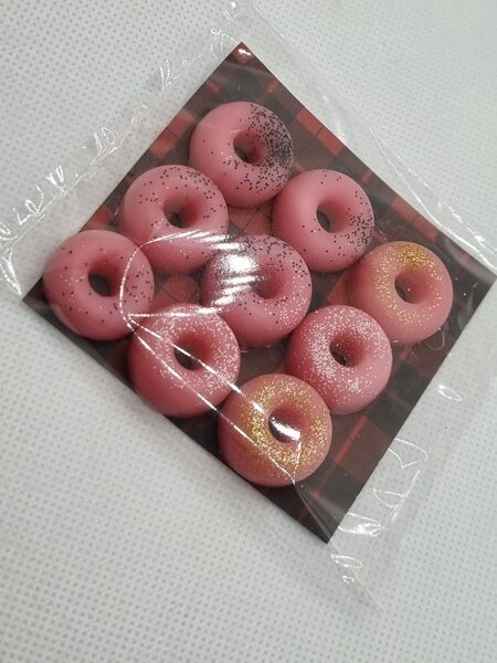 Fondant mini donut 🍩 " poudre de perlimpinpin "