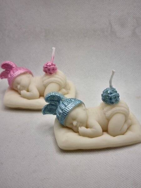 Bougie bébé fille ou garçon