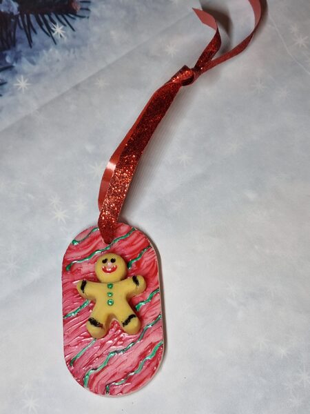 Suspension de Noël à la fleur d'oranger