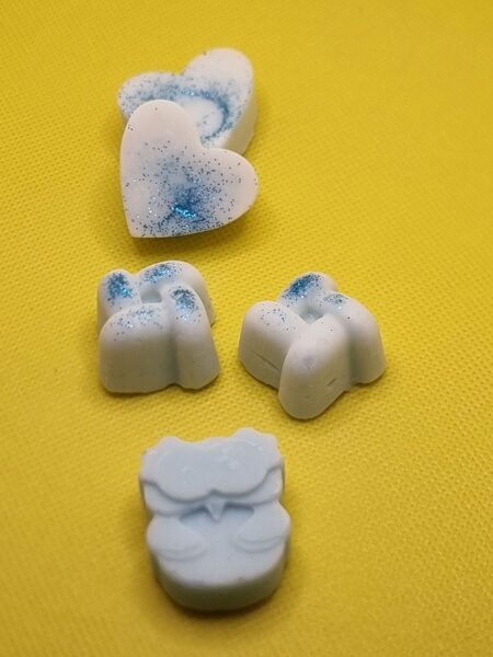Fondant bleue à paillettes 🍌