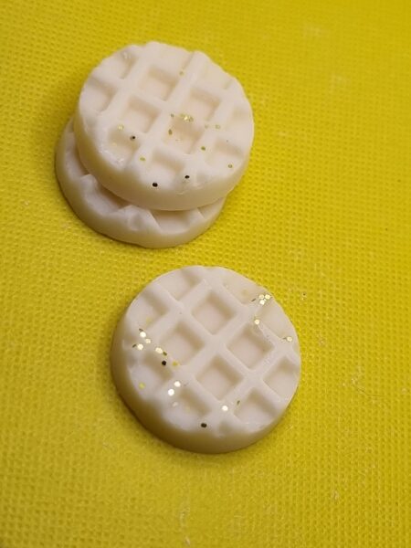 Fondant gaufre frangipanier
