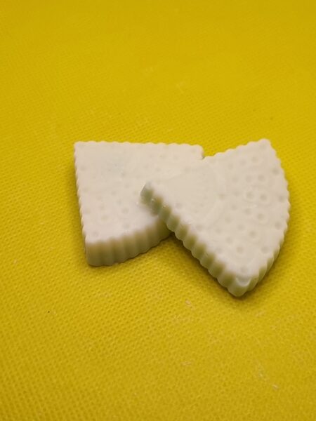Fondant eventail vert et blanc chérie cherie