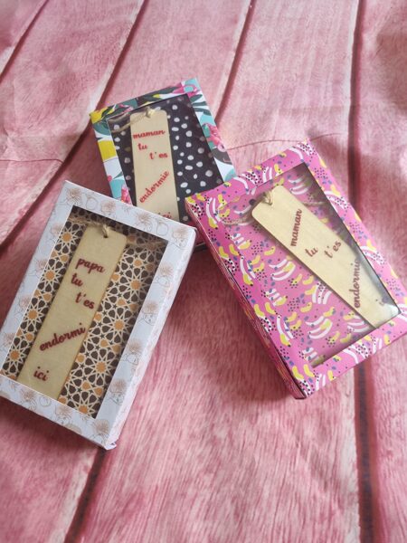 Marque page fête des parents