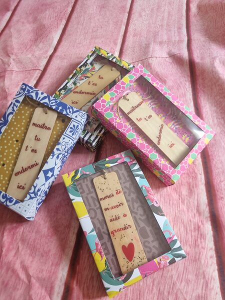 Marque page fête de fin d'année