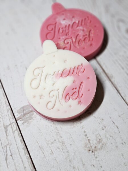 Fondant boule de Noël (joyeux Noël)