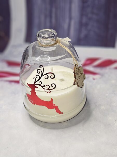 Bougie cloche de Noël "adorable"